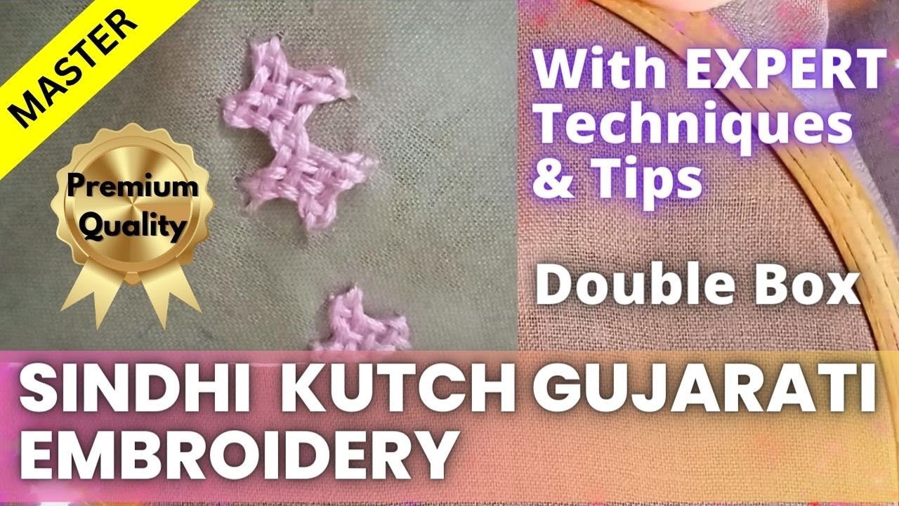 2 Box Complete Sindhi stitch, Kutch, Gujarati embroidery silai in Hindi #AltraUnique