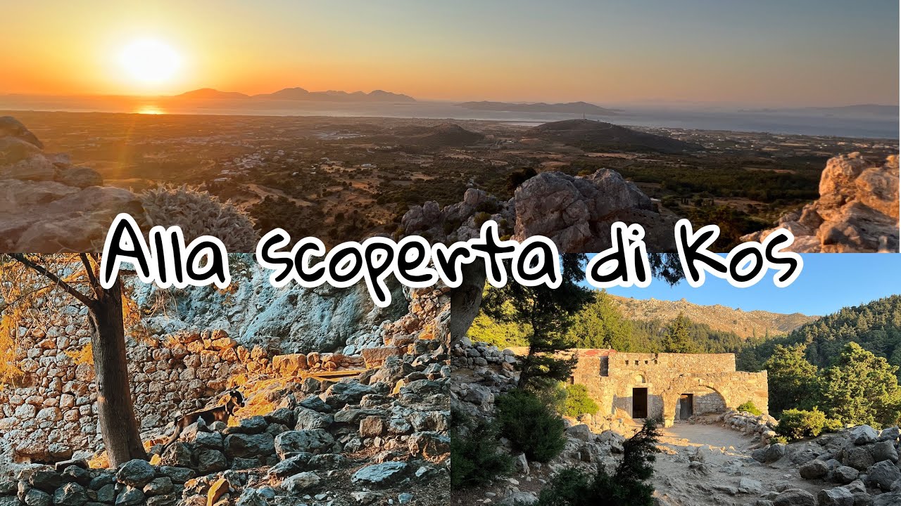 Cosa vedere a Kos: il castello di Pyli alle luci del tramonto