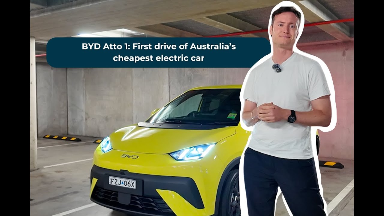 Обзор BYD Atto 1 | Первый тест-драйв самого дешевого электромобиля в Австралии