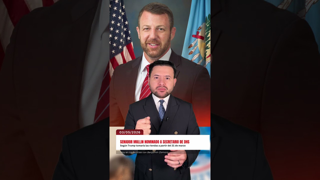 Senador Markwayne Mullin nominado a secretario de DHS