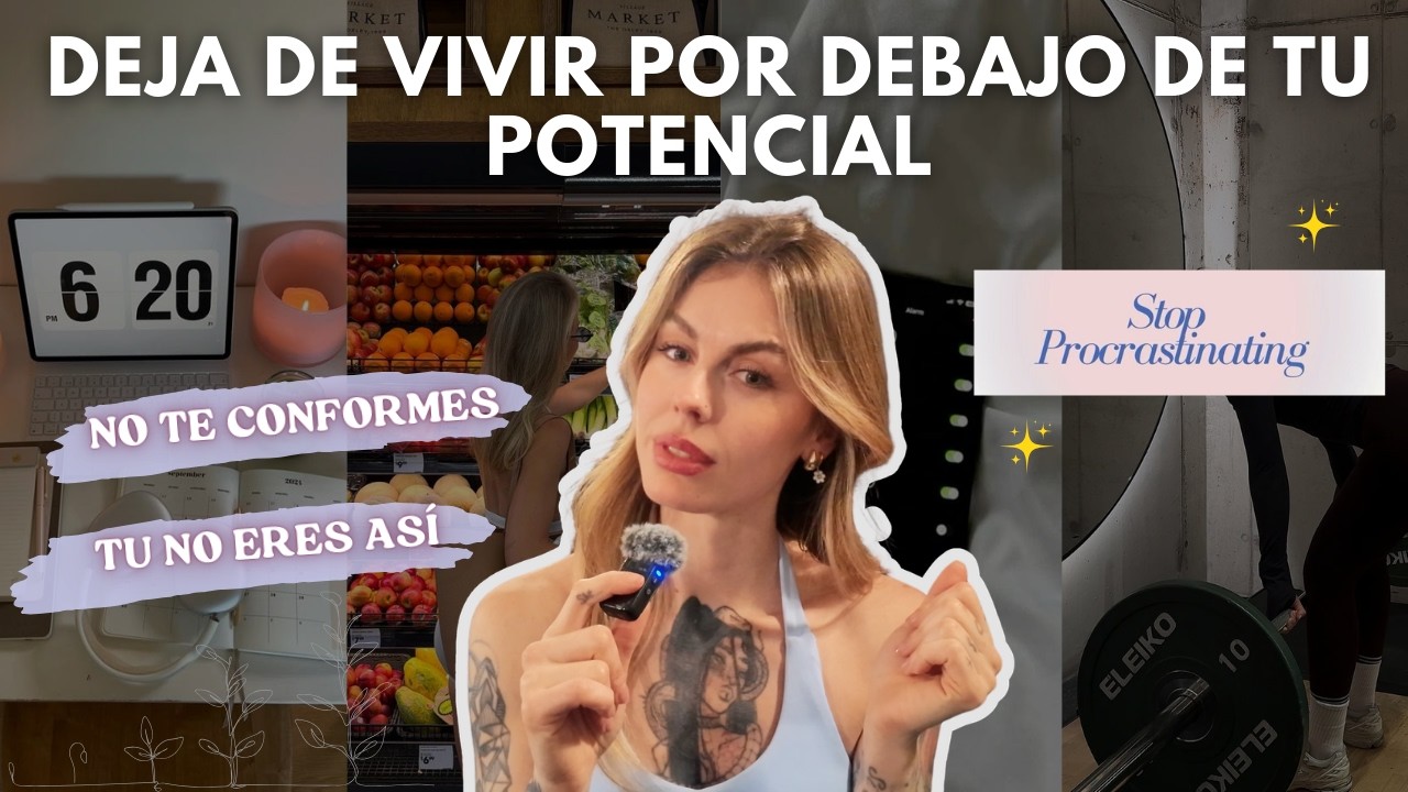 No estás siendo quien REALMENTE quieres ser