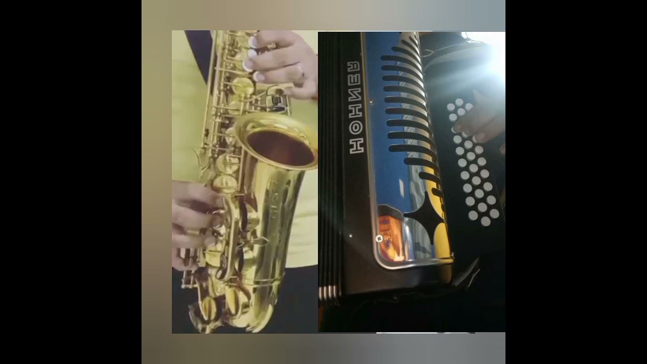 voy a llorar por ti sax y acorde&oacute;n ft  Amaury limeta