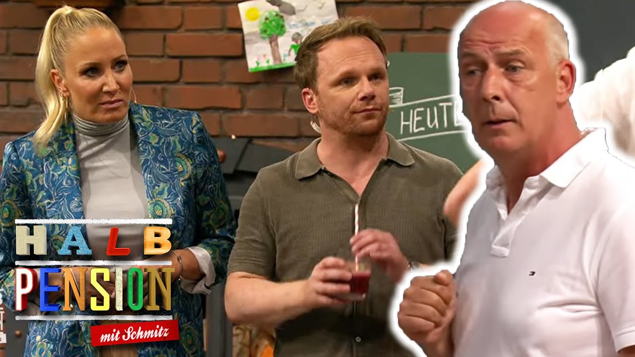 Lernen vom Profi: Mario Basler gibt ein Detox-Seminar!! | Halbpension mit Schmitz | SAT.1