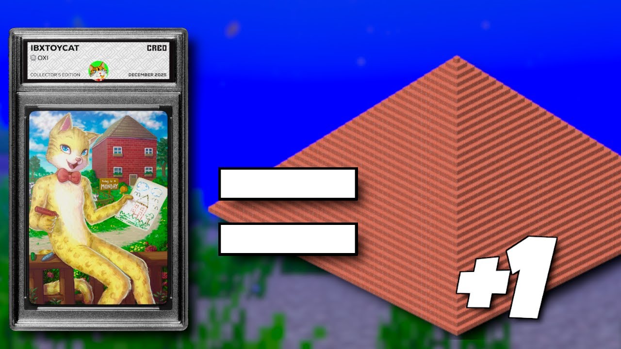For Every Card Ordered, I'll Make The Pyramid 1 Block Taller