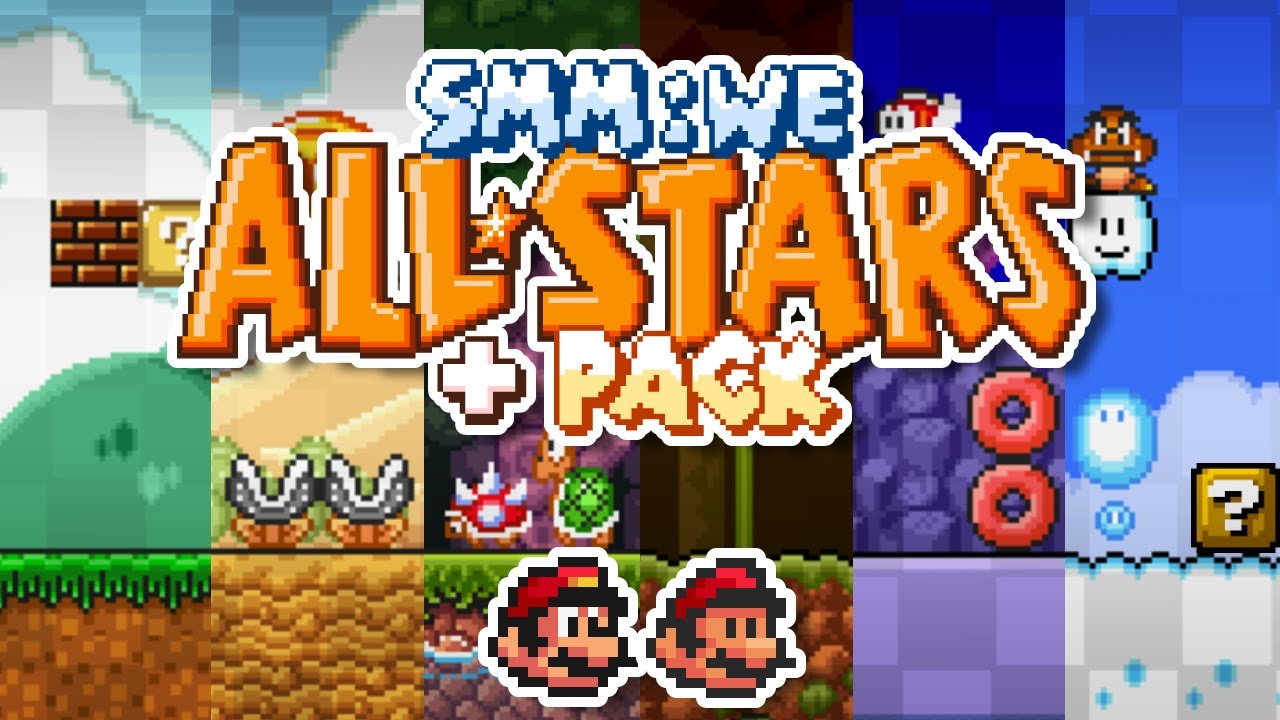 SUPER MARIO ALL-STARS 1 y 3 en SMM: WE | Textura custom para SMM:WE | Descarga de Android y PC
