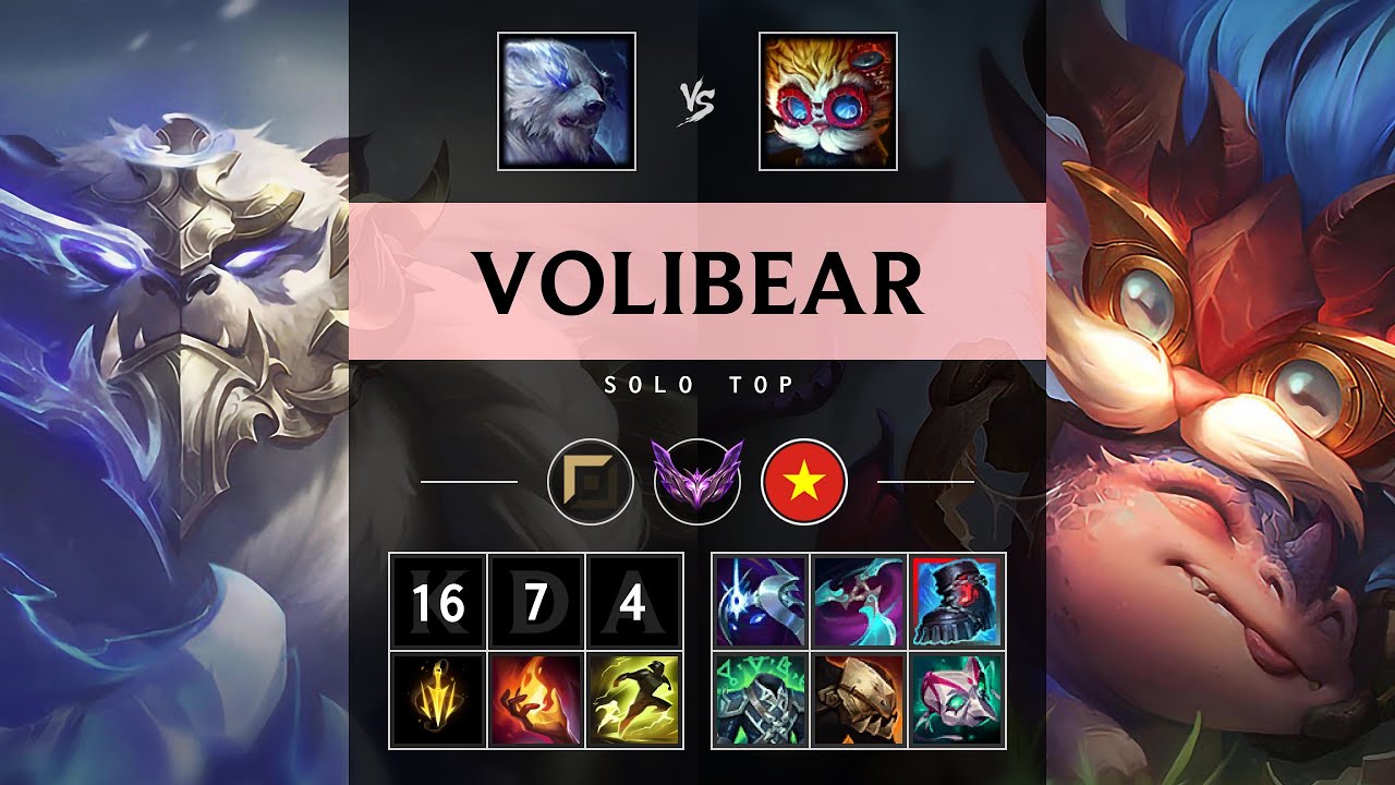 Volibear Top vs Heimerdinger - VN Master Patch 25.13