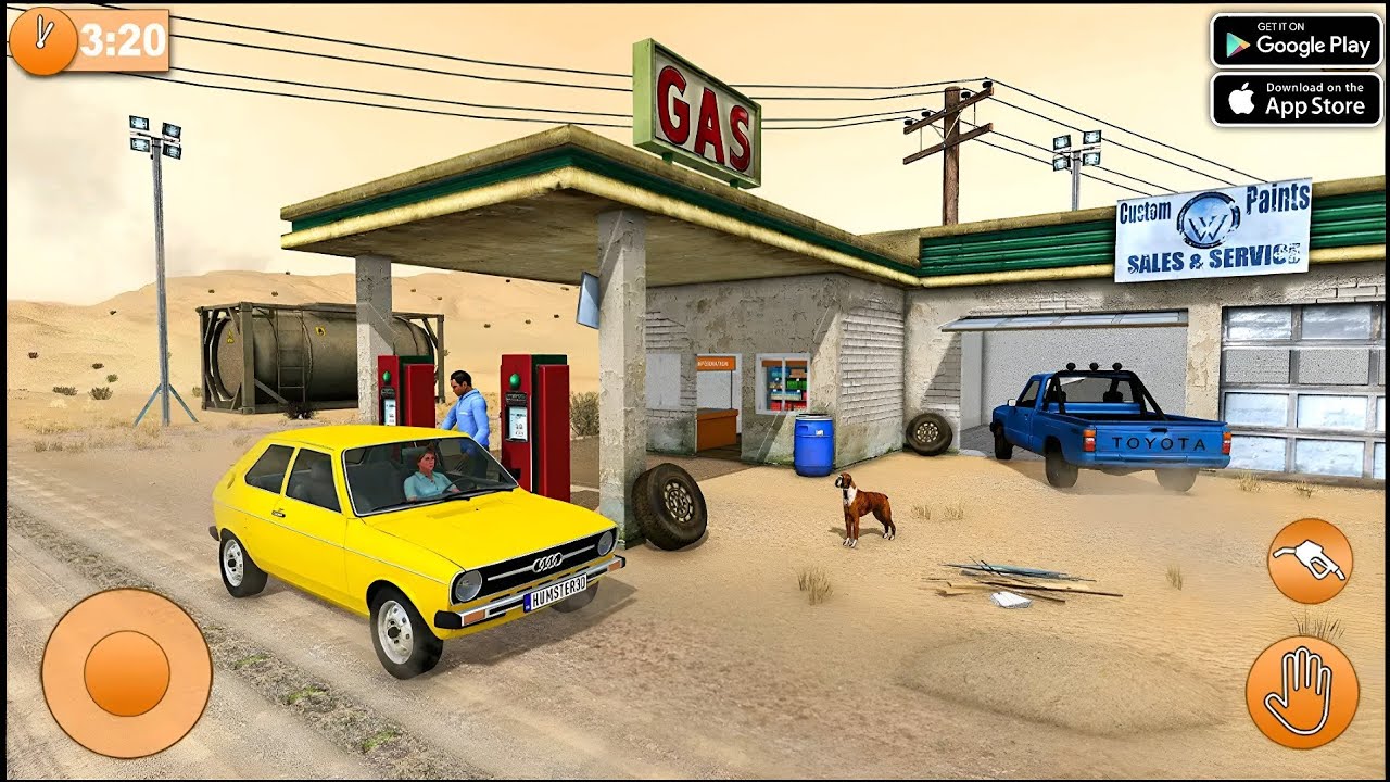 Gas Station Simulator Junkyard Gameplay Android 