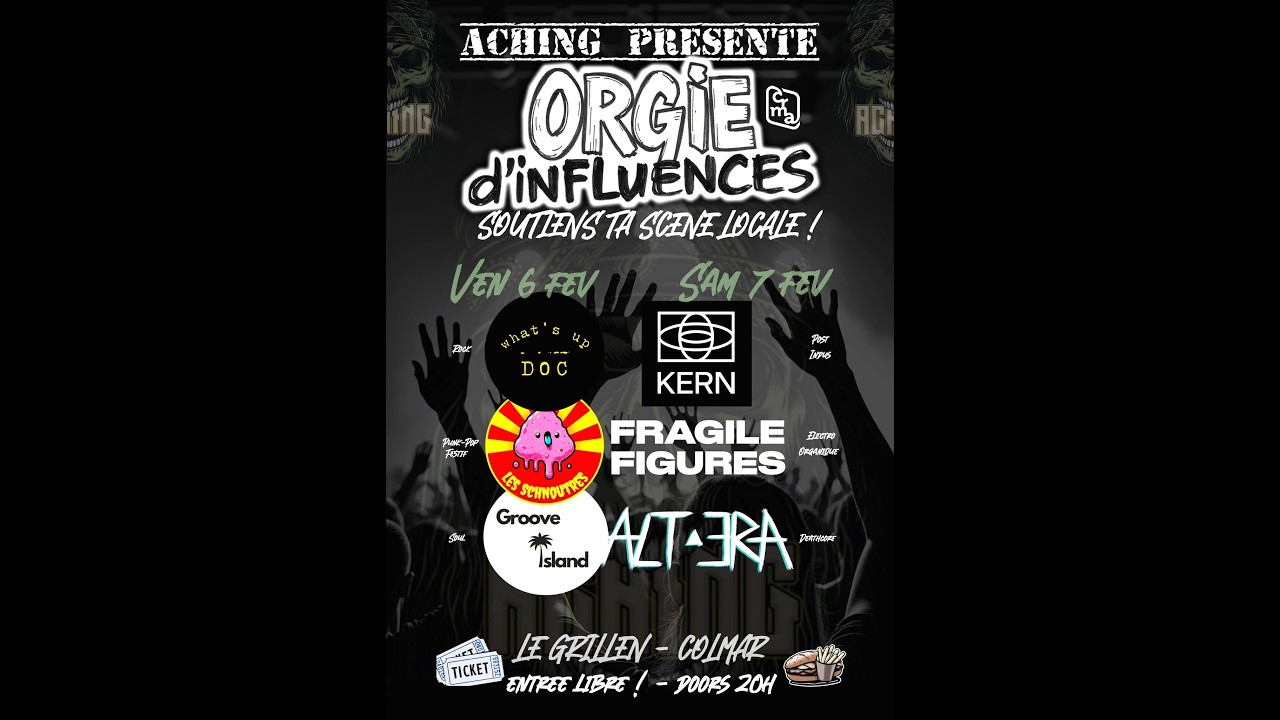 Rétrospective  - 21ème festival Orgie d'influences - 7/2/2026