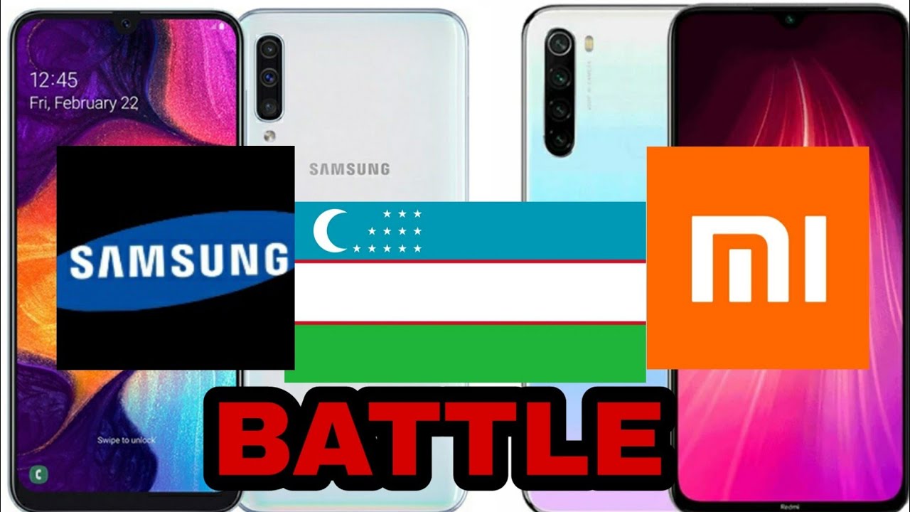SAMSUNG GALAXY A 50 VA REDMI NOTE 8 QAYSI BIRI KUCHLI (BATTLE)