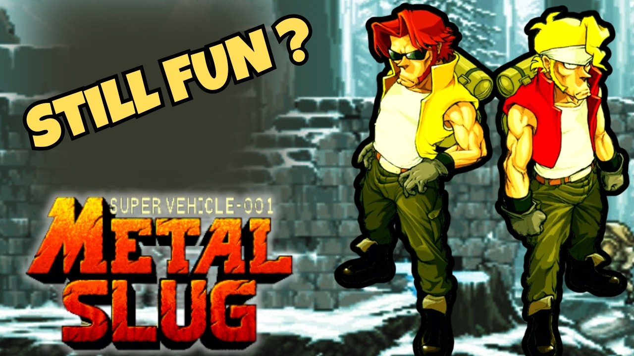 Metal Slug (Neo Geo) — Нарисованная от руки аркадная война, пожирающая монеты