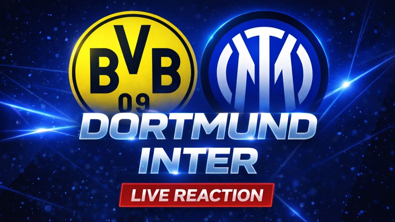 🔴 Borussia Dortmund - Inter Mailand | Champions League Matchday 8 | Watchalong
