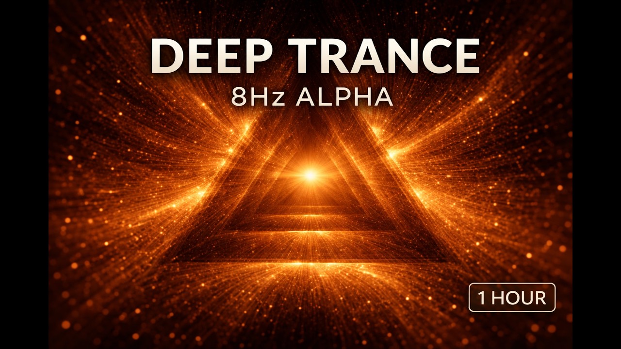 Enter Deep Trance | 8Hz Hypnotic Alpha Waves (1H)#alphawaves #8hz #hypnosis