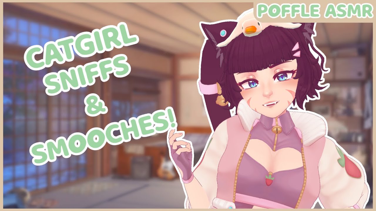 [ ASMR] Catgirl Sniffs & Smooches You To Sleep