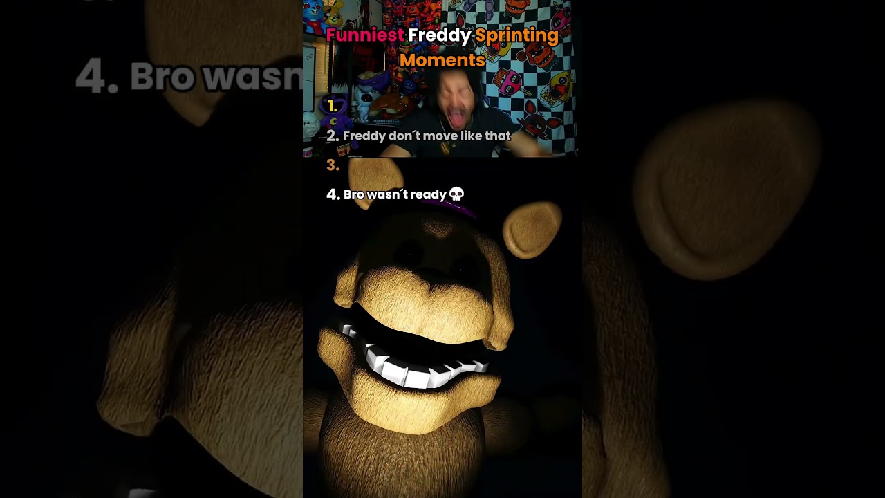 Top 3 Funniest Freddy Sprinting Moments 😂👟