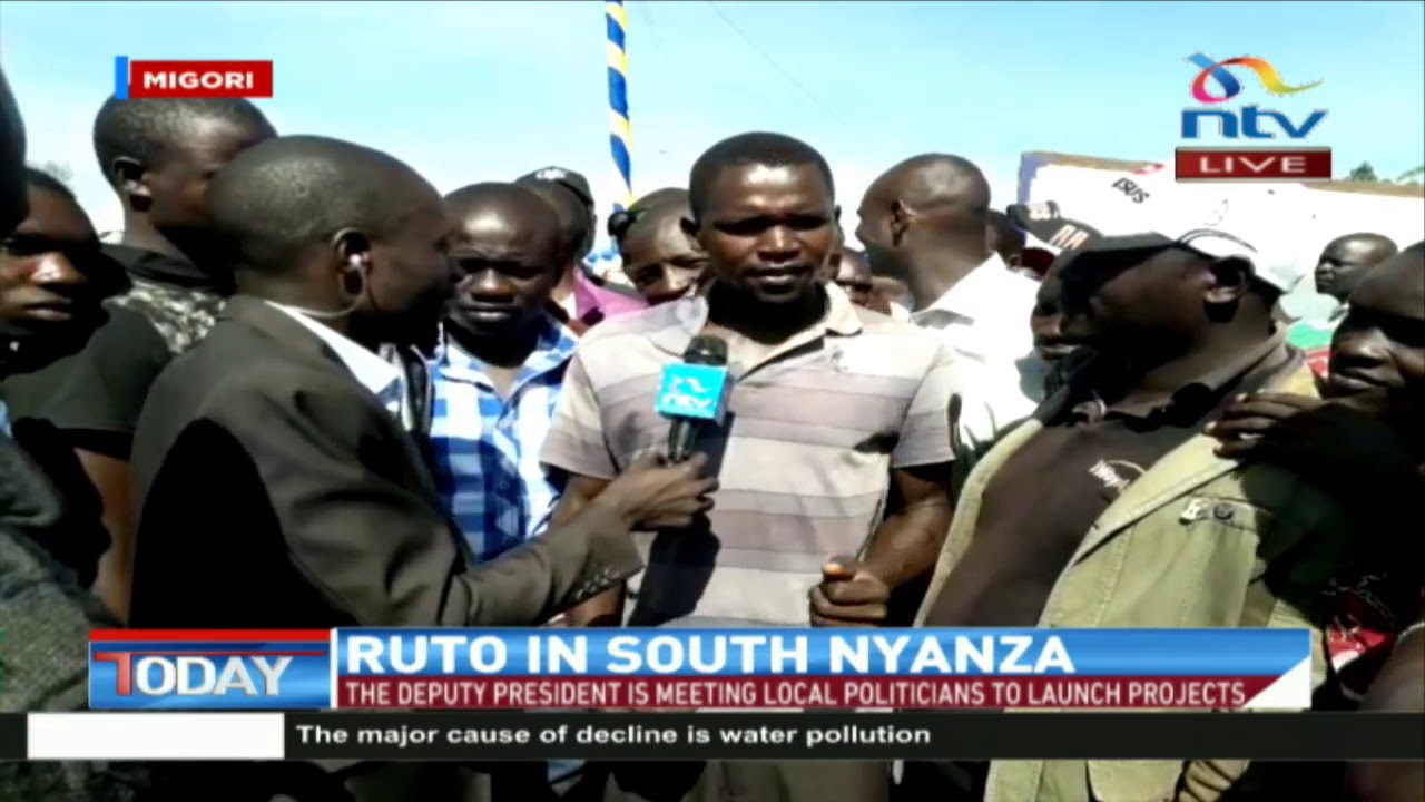 Migori residents welcome DP Ruto's visit amid hope of regional development