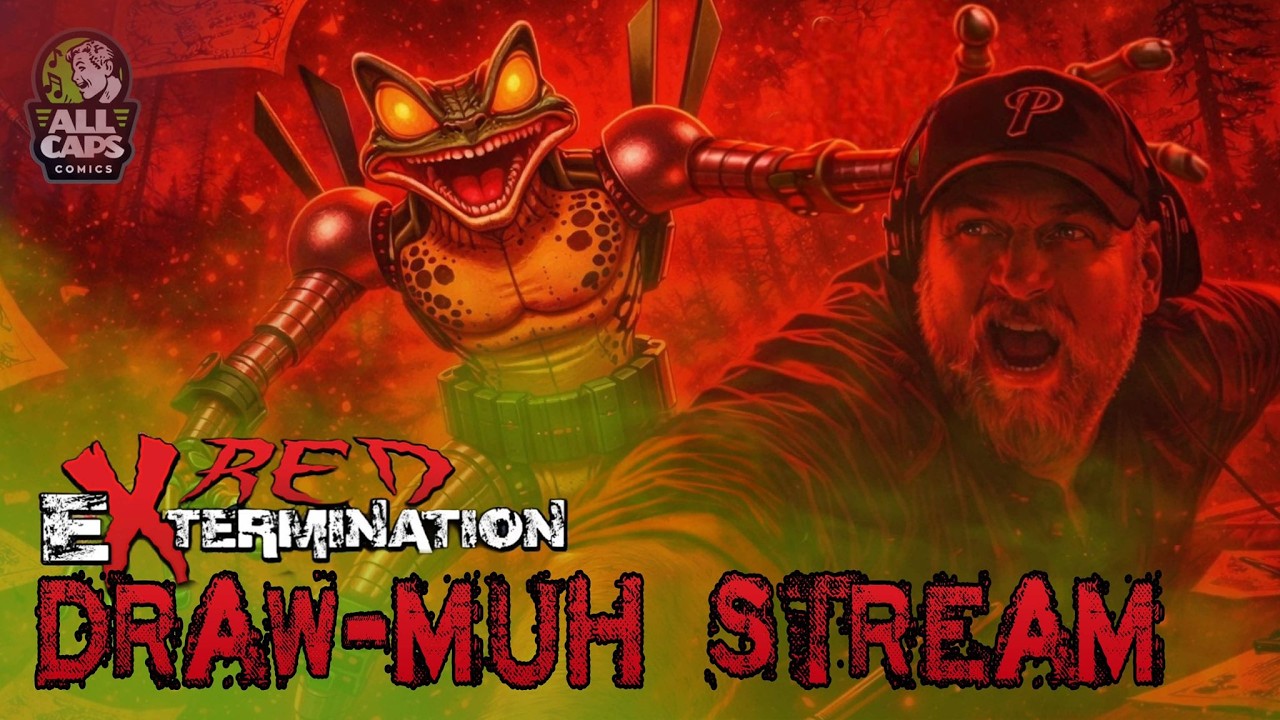 DRAW-MUH STREAM! CYBERFROG 3: RED EXTERMINATION. Device and Amik's Heart pt 1