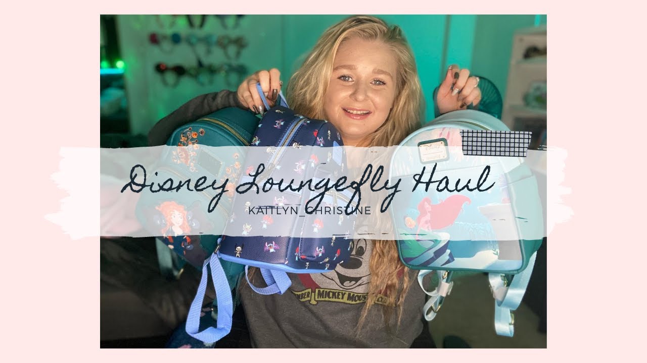 Loungefly Haul| Ariel, Merida, Stitch, and Small Shop