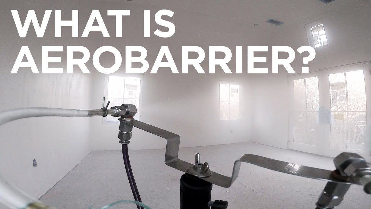 What is Aerobarrier? We're using it on a renovation of a 1930's home