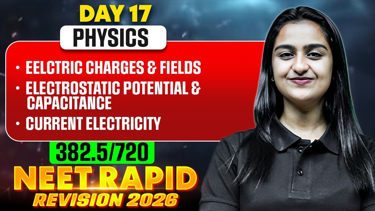 NEET 2026 | Physics | Day 17 | Oneshot | PW Kerala