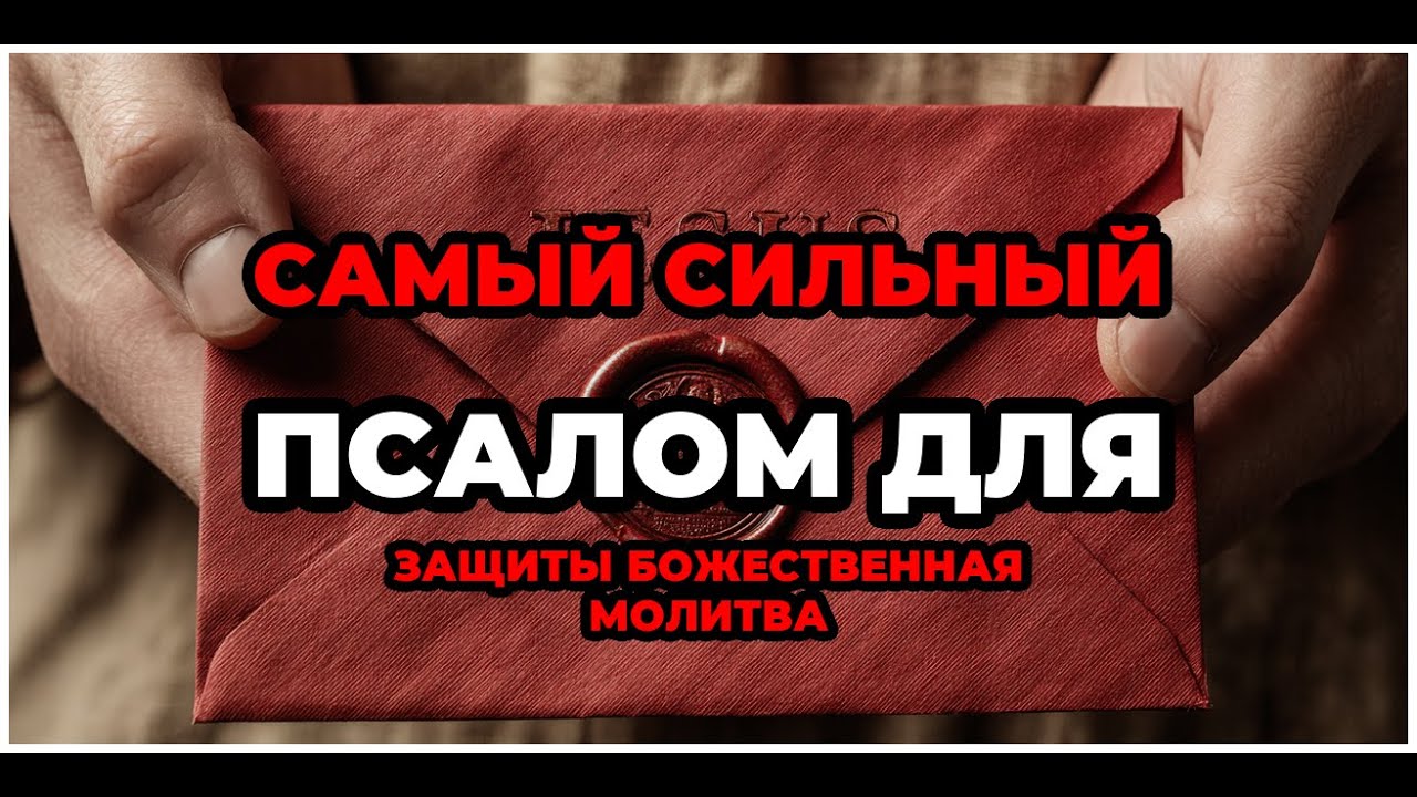 САМЫЙ СИЛЬНЫЙ ПСАЛОМ ДЛЯ ЗАЩИТЫ – БОЖЕСТВЕННАЯ МОЛИТВА
