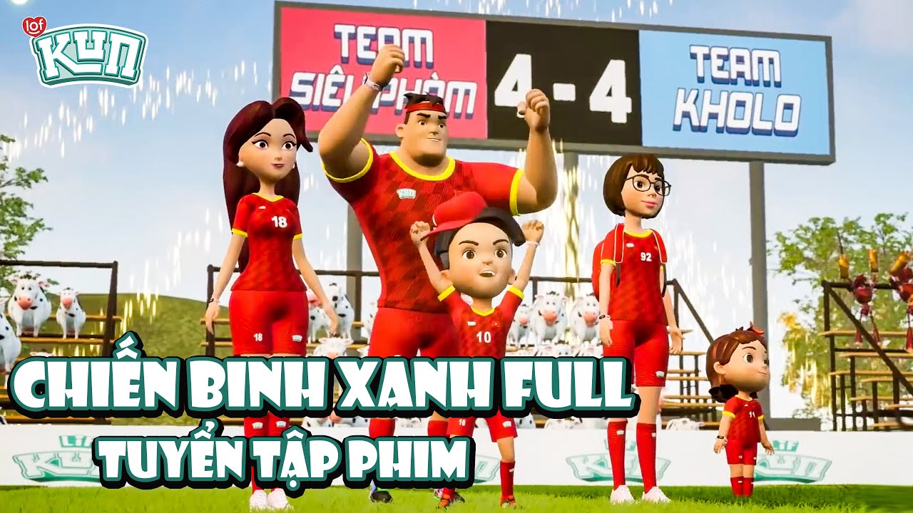 [Tuyển Tập Phim Hoạt Hình] KUN CHIẾN BINH XANH FULL MOVIE | Hoạt Hình Tiếng Việt 2024