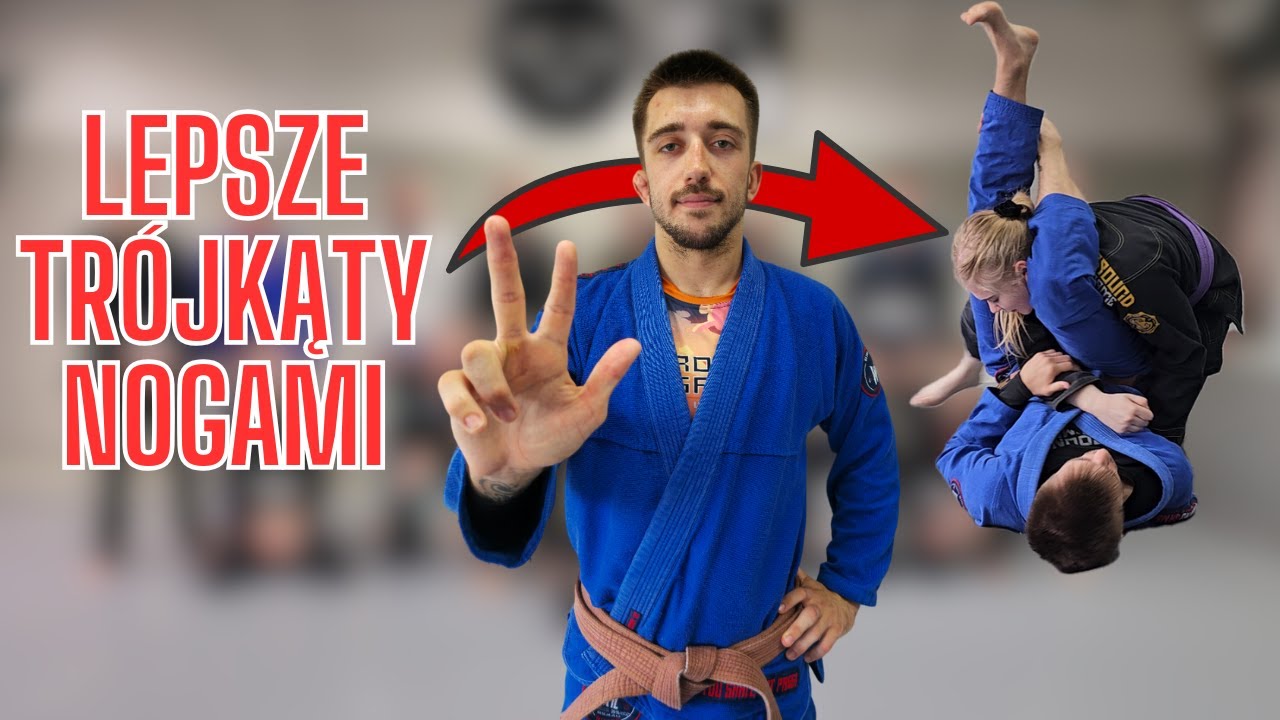 3 SPOSOBY NA LEPSZE TRÓJKĄTY NOGAMI | BJJ