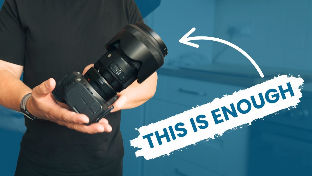 Minimalist Wedding Photography Gear - You Don't Need to Carry Half The Stuff You Own