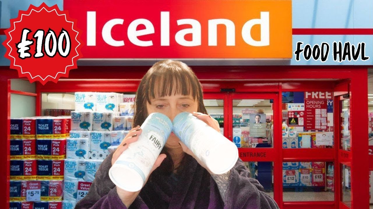 £100 ICELAND FOOD HAUL | UK GROCERY HAUL #groceryshopping #ukfood #groceryhaul #foodhaul