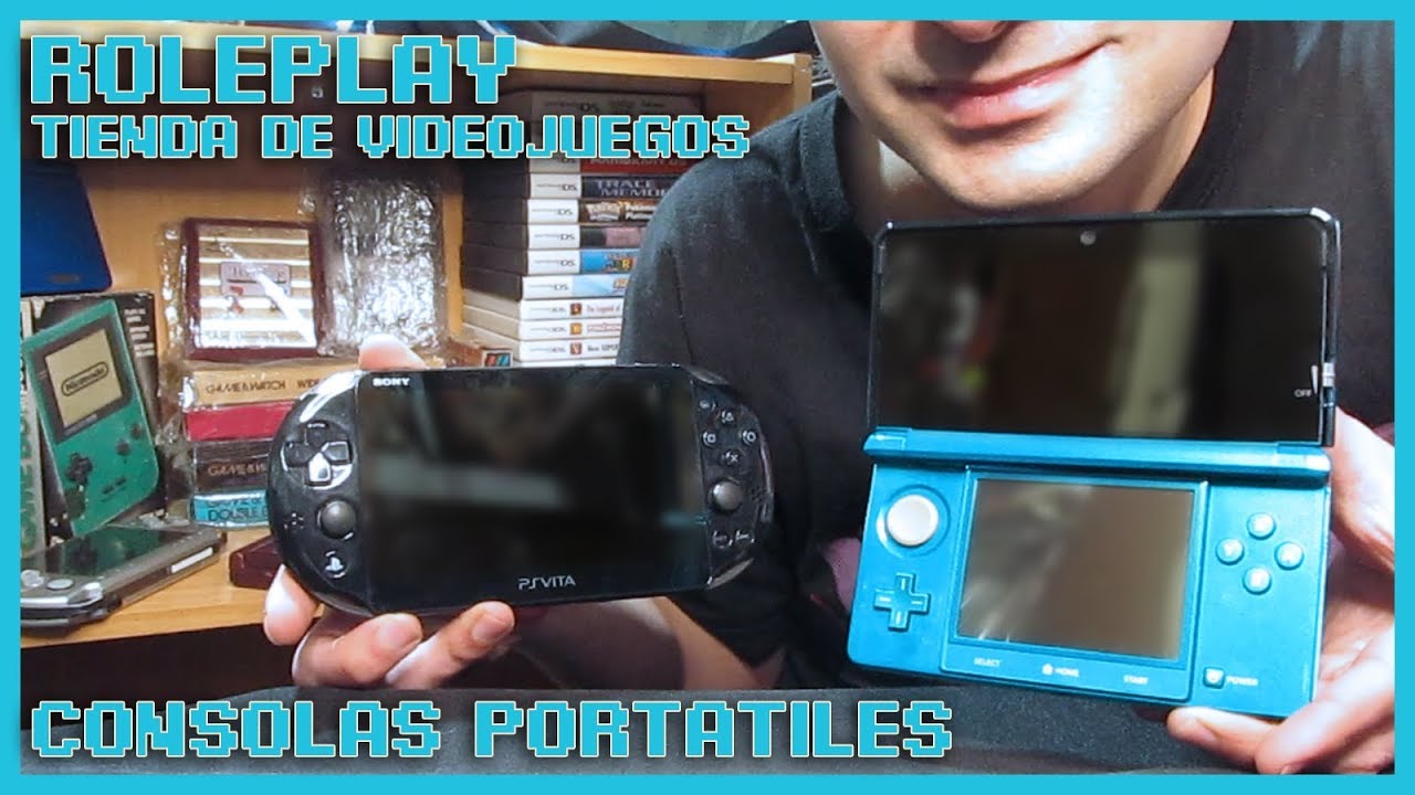 TIENDA de VIDEOJUEGOS portatiles 🕹 | Game Store | ASMR Español