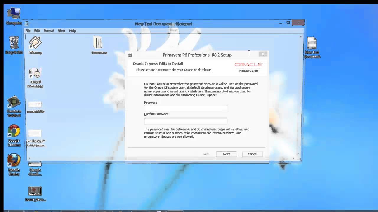 Download and install primavera 6 v 8 2 in windows 8