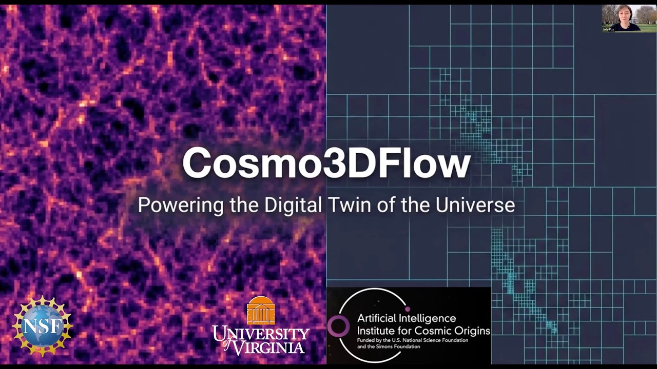 Cosmo3DFlow Powering the Digital Twin of the Universe with Dr. Judy Fox, (University of Virginia)