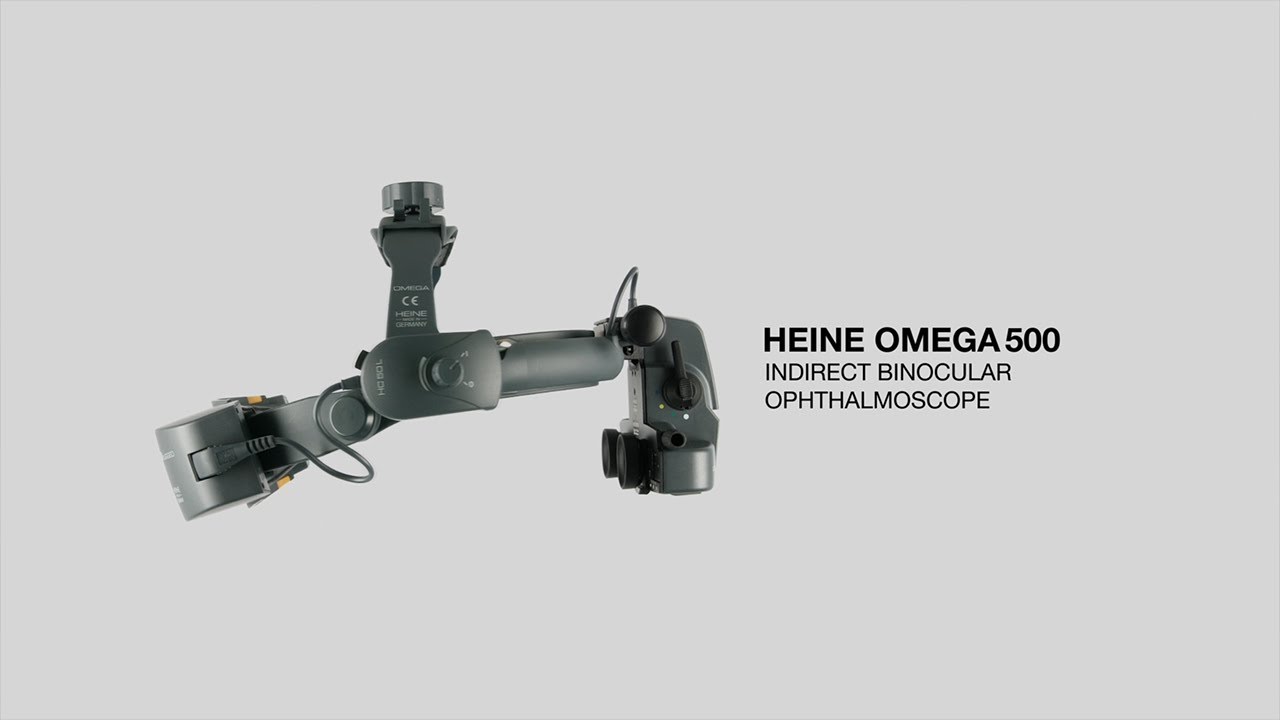 HEINE OMEGA 500 Indirect Ophthalmoscope — Quality in a new light