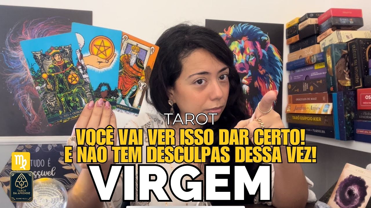 VIRGEM TAROT  ♍️ ALGUÉM VAI TIRAR VC DESSA INÉRCIA...  NÃO VAI PODER NEGAR Q É PERFEITO PRA VC! 😳🔥