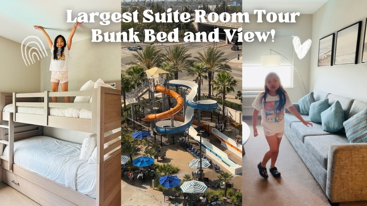 Suite Room Tour Cambria Hotel & Suites 2025 Anaheim Vlog Series/ Best Disneyland nearby Hotel