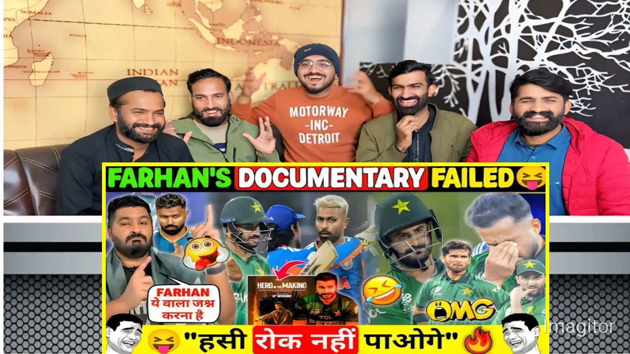 😂 Sahibzada Farhan's Documentary Fail 🤣 Hardik Pandya Roast Mode 🔥 No Look Wicket | Ind vs Pak