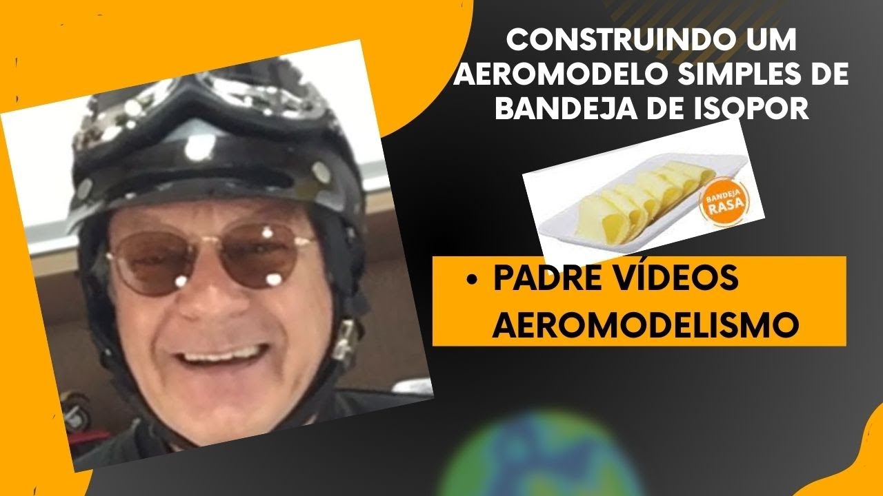 Construindo um Aeromodelo de bandeja de Isopor Raiz