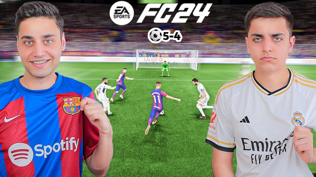 لعبنا أقوى كلاسيكو بتاريخ اليوتيوب🔥 أهداف خيالية⚽️ FC24
