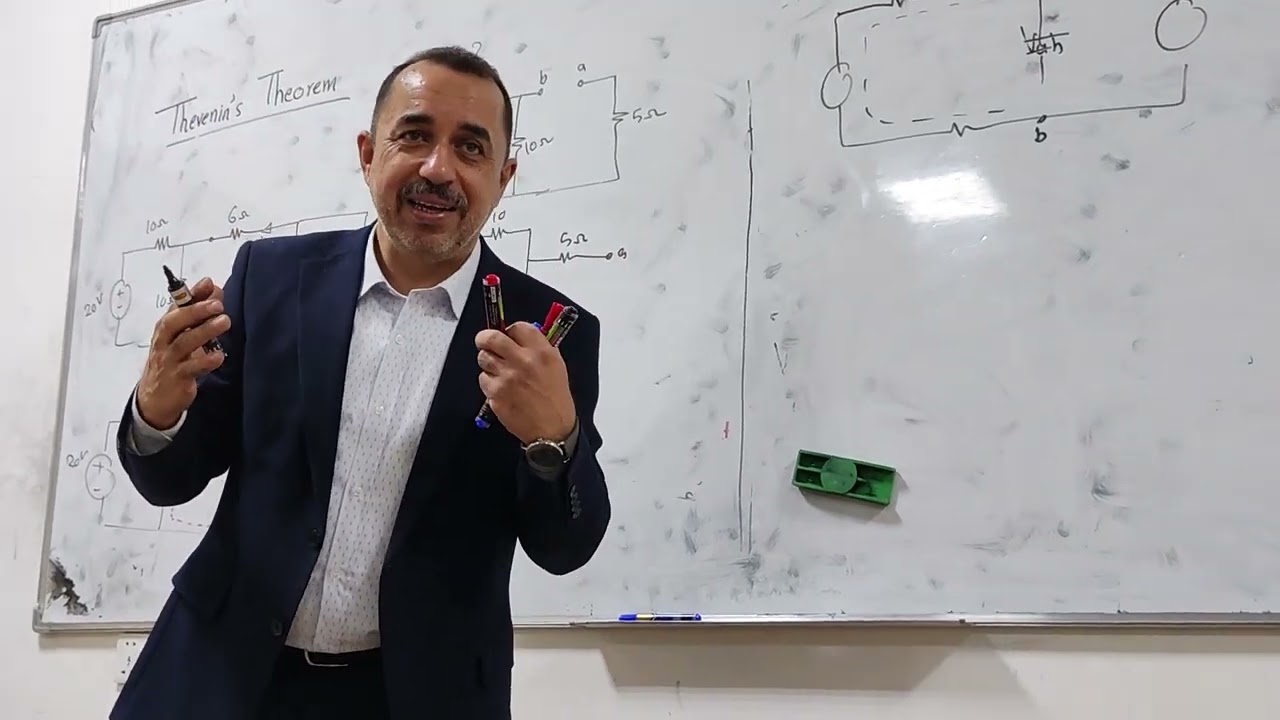 نضريه ثفنن (Thevenin's Theorem) محاضره رقم 3