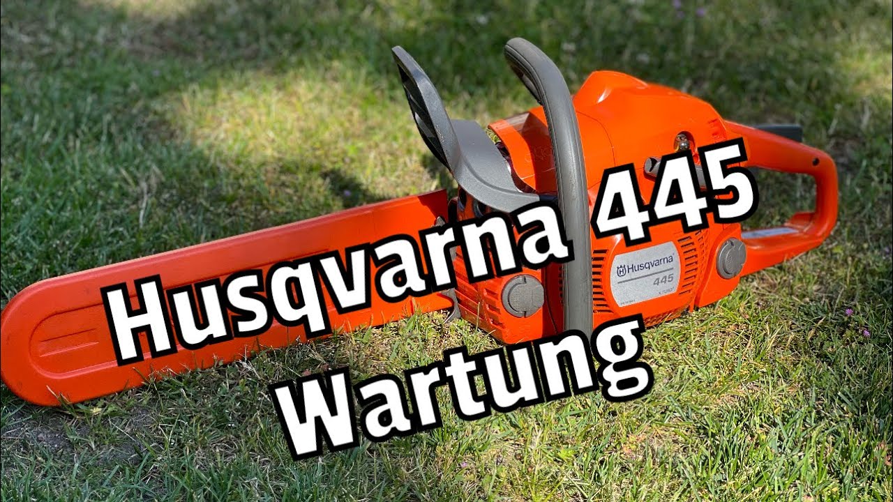 Husqvarna 445 Wartungsarbeiten
