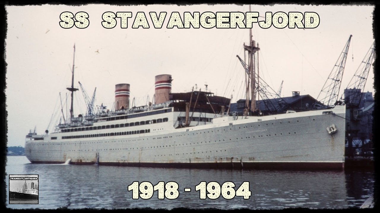 SS STAVANGERFJORD (1918 - 1964)