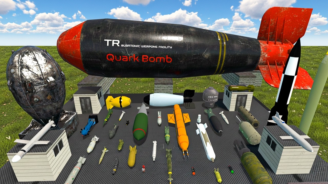 Testowanie każdej bomby atomowej w budynku GMod