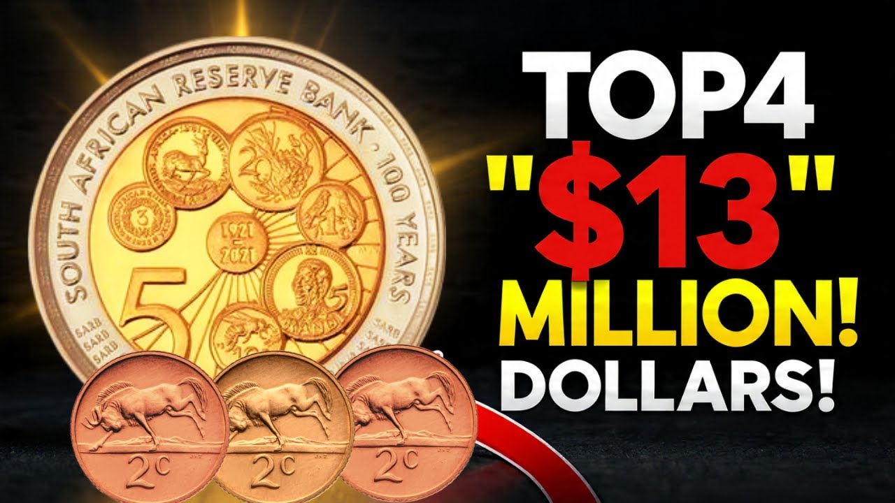 Top 4 Made-in-South Africa Coins with Huge Upside