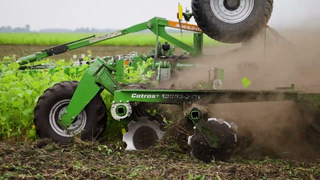 Catros+ high-speed disc tills more acres, more reliably in tough conditions