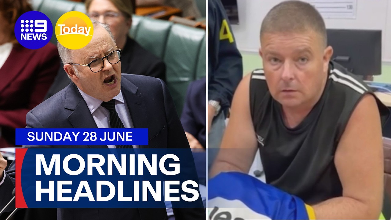 Government crackdown on social media; man arrested in Thailand for alleged murder| 9 News Australia