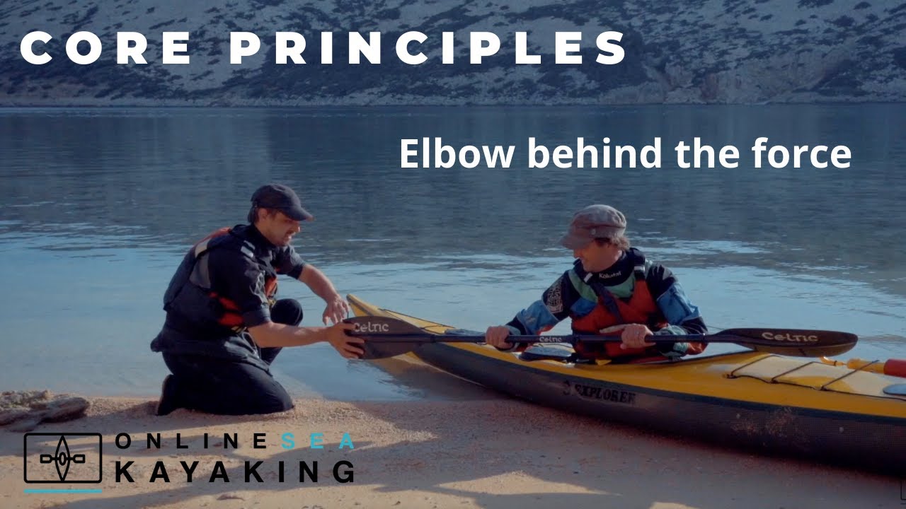 Online Sea Kayaking - Elbow behind the force