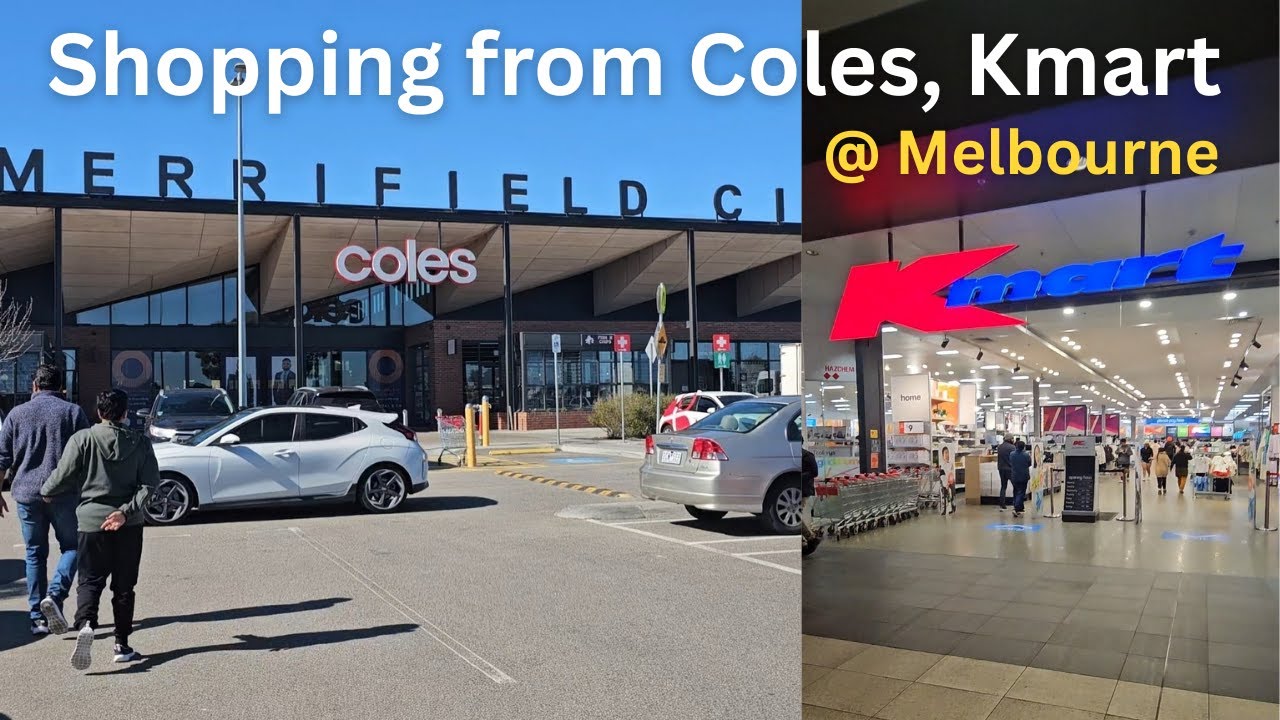 Shopping - Dresses, Grocery | Coffee Break | Kmart, Coles | Melbourne | Malayalam Vlog |Minna Ittoop