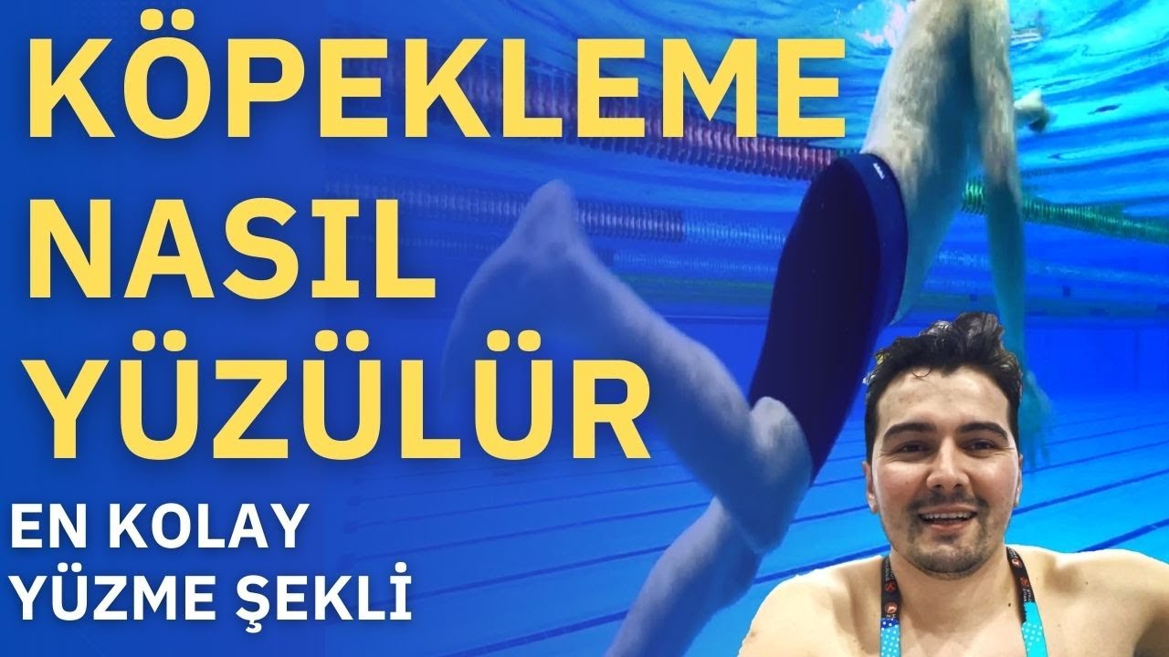 Köpekleme Nasıl Yüzülür | En Kolay Yüzme Şekli | Su Altı ve Su Üstü Çekimle İzle #samettug