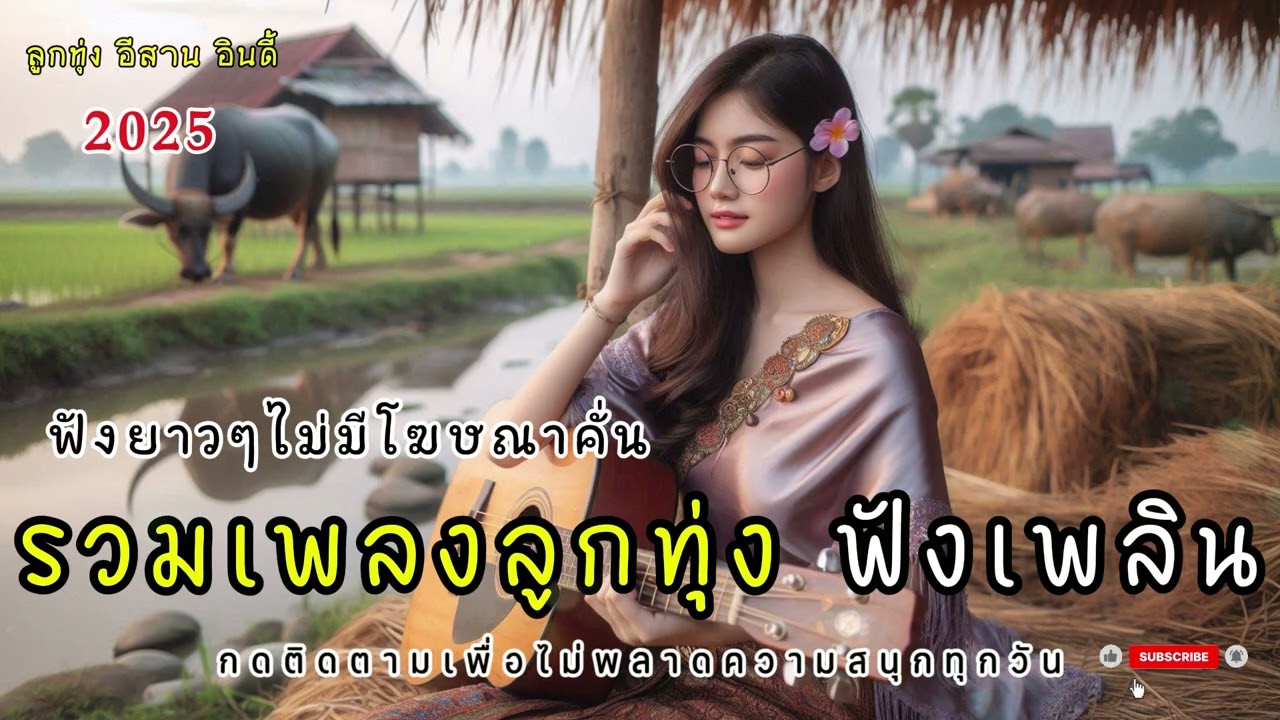 เพลงลูกทุ่งเพราะๆ 2025  คนไกลบ้าน ฟังเพลิน ฟังสบาย ในวันทำงาน เพลงใหม่ล่าสุด เติมกำลังใจ ไม่มีโฆษณา