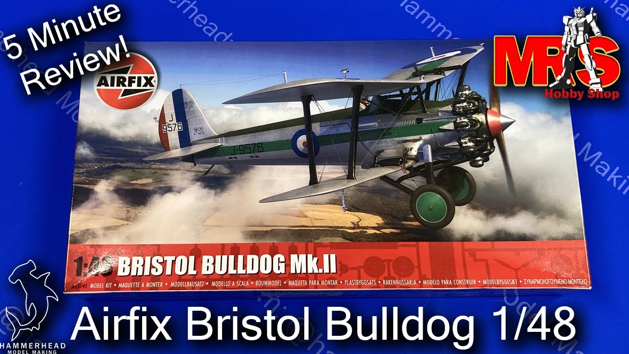 Airfix 1/48 Scale Bristol Bulldog Mk.2 | 5 Minute Review