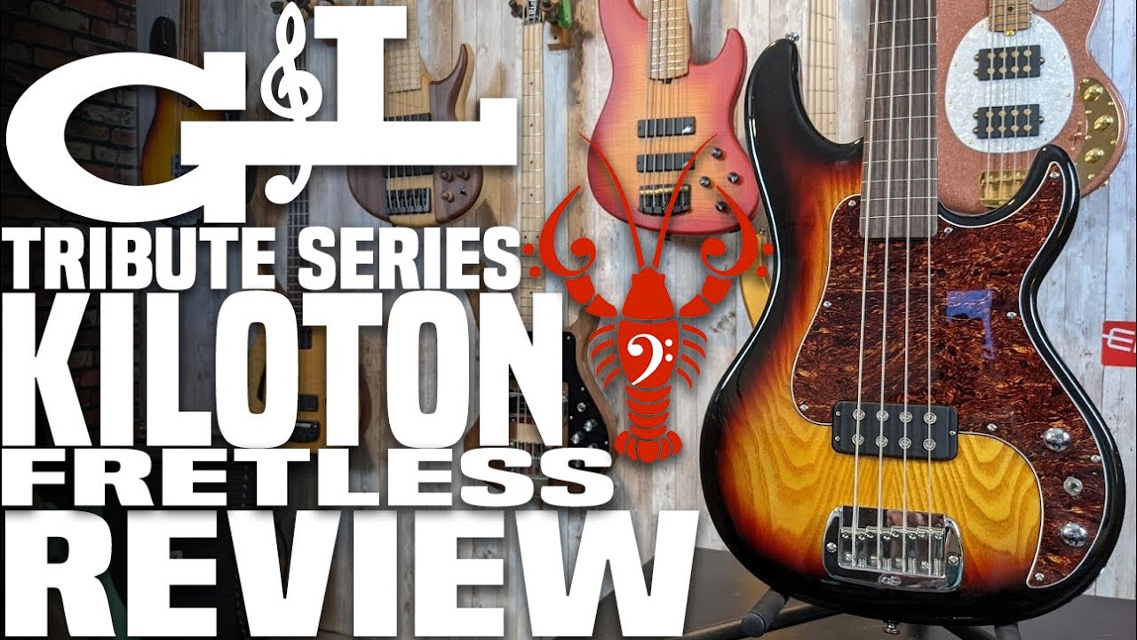 G&L Kiloton Tribute FRETLESS - The Fullerton Fire Breather Goes Fretless! - LowEndLobster Review